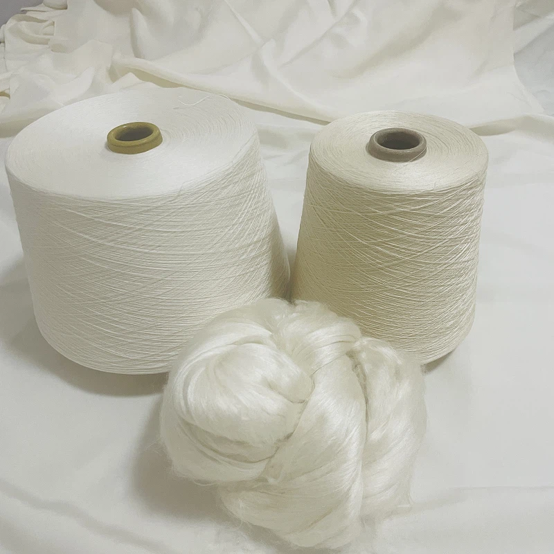 100 Spun Silk Yarn Gassed on 1 kg Cones manufacturers001 100 Spun Silk Yarn Gassed on 1 kg Cones manufacturers001